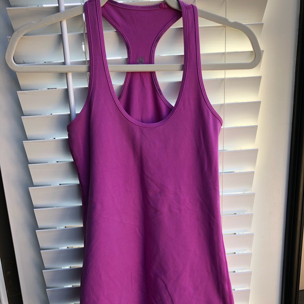 Lululemon purple tank top